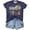 Dark Blue, variant on Basic T Shirts for Women 2026 Short Sleeve V-Neck Tees Fashion Y2K Crewneck 1966 Print Tops