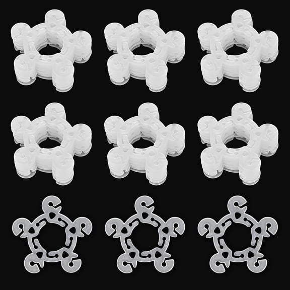 60 PCS Balloon Clips for Balloon Arch Kit, Column Stand - Reusable Plastic Clips for Party Wedding Baby Shower Decorations