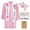 thumbnail image 1 of Tong Shiny Kindergarten And Preschool Graduation Gowns Caps And Tassels (Class Of 2026) — Children's Academic : Kindergarten Elementary School And Performance, 1 of 4