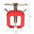 thumbnail image 3 of Extractor De Engranajes Extractor de engranajes de coche, herramienta extractora de engranajes de coche rojo dorado para helicóptero de coche (rojo) Sywqhk libre de BPA, 3 of 5