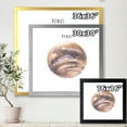 thumbnail image 4 of Designart 'Abstract Planet Venus' Bohemian & Eclectic Framed Art Print, 4 of 4
