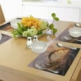 thumbnail image 4 of Ambesonne Fantasy Place Mats Set of 4, Sunset Highway, Standard Size, Multicolor, 4 of 6