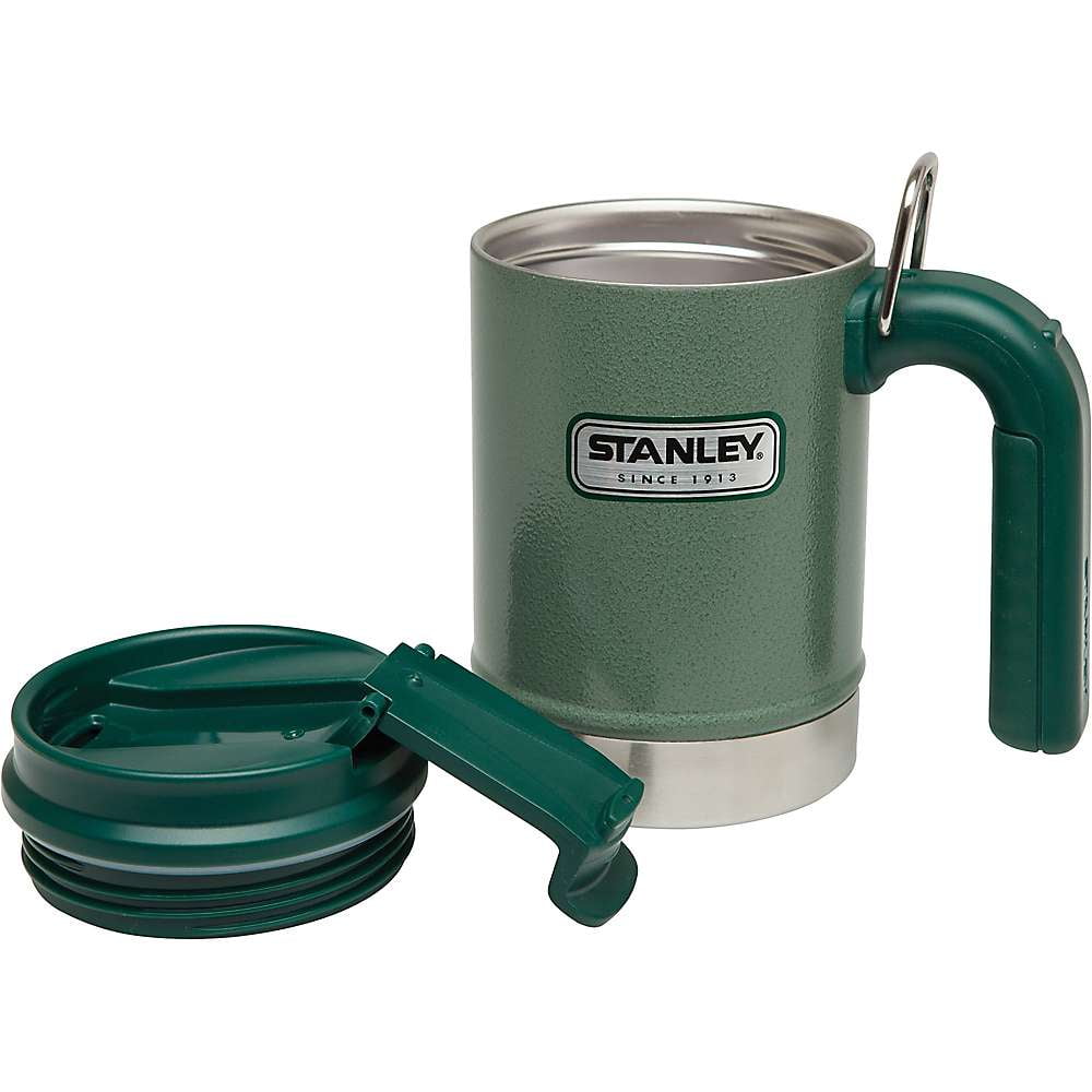 Stanley 32 oz Nested Mugs Screw On Lids Travel Camping Cup Green New