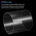 thumbnail image 4 of Acrylic Pipe Clear Rigid Round Tube 2pcs 145mm ID 150mm OD 6" for Lamps and Lanterns, Water Cooling System, 4 of 6
