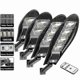thumbnail image 1 of 5000w Upgraded 8000mah Solar Street Light Outdoor Waterproof Led For Garden Wall Adjustable Angle Solar Lamp With Modes Remote, 1 of 5