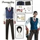 thumbnail image 2 of Disfraz de Cosplay de VALORANT Chamber Game, peluca, chaleco, pantalones, corbata, guantes, trajes para hombres y mujeres para Halloween, carnaval, 2 of 5