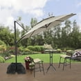thumbnail image 2 of Base de Parasol de Patio Sac de Poids Base de Parasol Détachable Sacs de Sable Polyester Résistant aux Déchirures Mât de Drapeau Sac de Sable Fixe avec Poignées Support de Parasol Base pour Extérieur, 2 of 9