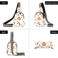 thumbnail image 7 of FORMRS Womens Crossbody Sling Bag Travel Daypack Shoulder Chest Backpack, Hand Drawn Pumpkin, 7 of 7