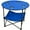 Royal Blue, variant on Canvas Picnic Table - Black