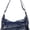 Dark Blue, variant on Sunyuer Women Vintage Washed Denim Messenger Bag, Large Capacity Casual Crossbody Shoulder Bag, Adjustable Strap Multi Pocket Fashion Denim Satchel Purse for Travel Daily Commute