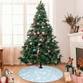 thumbnail image 7 of Sikiie Cute Bunny 30-48 inches {designName} Print Christmas Tree Skirt Snowman Xmas Tree Skirt with Edge Christmas Decorations for Holiday Party30", 7 of 7