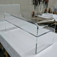 thumbnail image 4 of Plasticmart Contemporary Acrylic Coffee Table, Clear 48" x 18" x 16", 4 of 6