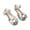 Gold, variant on Girls Shoes Sparkly Rhinestone Ballerina Flat Soft Sole Mary Jane Princess Party Dress Shoes for Youth Female