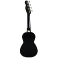 thumbnail image 3 of Ukelele de concierto Fender Monterey Black con funda, afinador y DV, 3 of 7