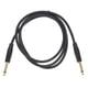 thumbnail image 1 of Cable de audio de micrófono masculino a masculino 6.35mm Cable de audio para guitarra eléctrica negro, 1 of 6