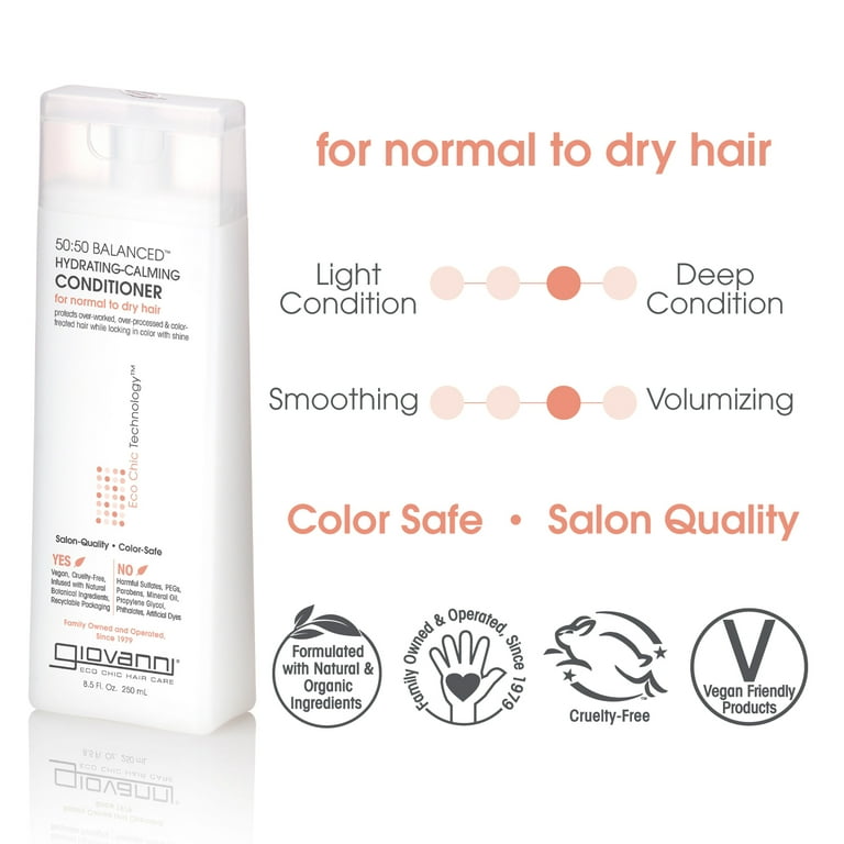 Giovanni Natural Hair Conditioner - 50:50 Balanced Hydrating