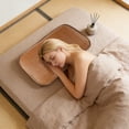 thumbnail image 4 of Funda de almohada tejida de ratán: funda transpirable para almohada de verano con tejido de alta densidad que absorbe la humedad y dobladillo ancho para mayor frescura y comodidad., 4 of 6