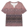 thumbnail image 3 of MAIHAN Womens Short Sleeve Shirts Casual Summer Funny Printed Graphic Shirts Summer T Shirt Cotton Tee Shirts for Women, 3 of 3