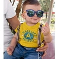 thumbnail image 7 of Trevco CBS2454-SS-2 Star Trek & Recruit Stamped Infant Cotton Snapsuit, Gold - Medium - 12 Months, 7 of 7