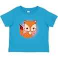 thumbnail image 3 of Inktastic Fox Girl Cute Woodland Animal Girls Toddler T-Shirt, 3 of 5