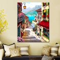 thumbnail image 2 of 5D Landscape Diamond Painting Kits 12 x16 inch G33 for Adults DIY Full Drill Art Blue Daisy Bathtub Picture, Diamond Art Rhinestone Home Wall Decor, 2 of 5
