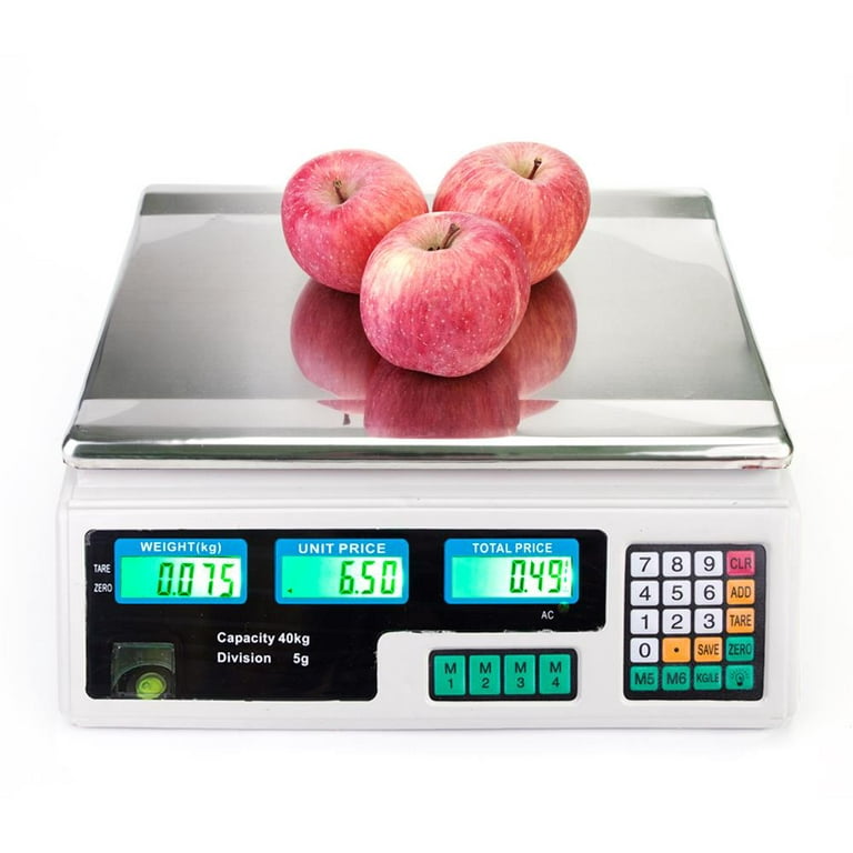 Ktaxon Digital Weight Scale 88LB Price Computing Food Meat Scale