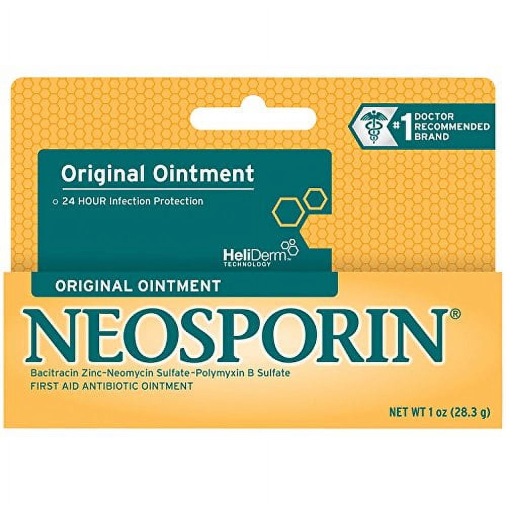 Neosporin Original Antibiotic Ointment, 1 oz (5 Pack)