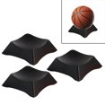 thumbnail image 3 of facefd 3x Black Ball Display Stand Storage Rack Bracket Support Base Base Sports, 3 of 5