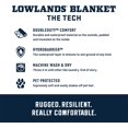 thumbnail image 4 of YETI Lowlands Blanket, Multi-Use Blanket with Travel Bag, Big Sky Blue, 4 of 8