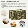 thumbnail image 6 of Storage Basket Green Military Camouflage Storage Bin with Handle , Large Storage Cube Collapsible for Shelves Closet Bedroom Living Room 2PCS Decor Gifts, 6 of 7