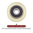 thumbnail image 4 of Unique Bargains Roulement à Rouleau à Poulie en PU 6x26x8 mm, Roue de Guidage Revêtue de Polyuréthane pour Usage Industriel, Vert, 4 of 5