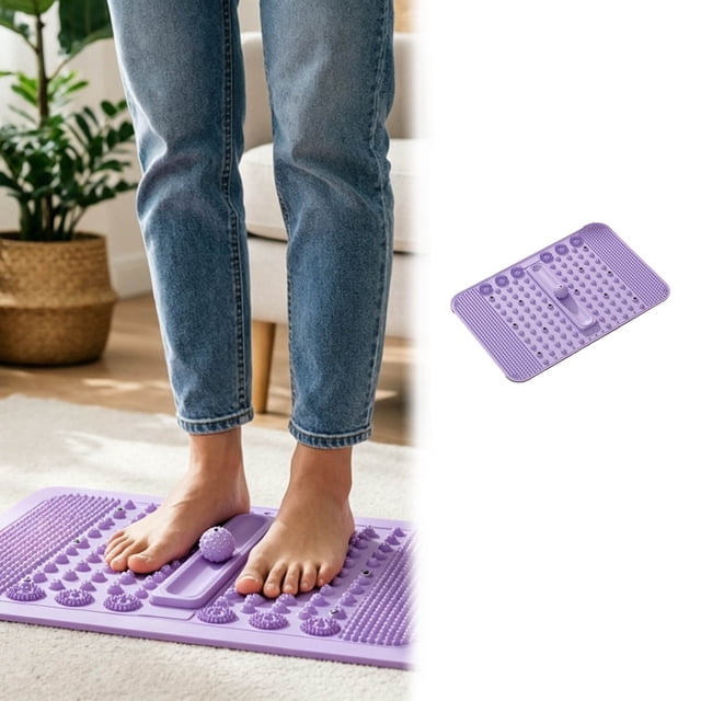 Soft Silicone Massage Mat for Stress and Improved Circulation
