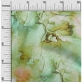 thumbnail image 2 of oneOone Georgette Viscose Light Green Fabric Abstract Floral Fabric For Sewing Printed Craft Fabric By The Yard 42 Inch Wide, 2 of 4