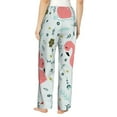 thumbnail image 3 of Kll Womens Cute Flamingo Print Pajama Pants Soft Pajama Bottoms For Women Cozy Lounge Pants, 3 of 9