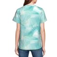 thumbnail image 7 of Wukai Blue Marble Youth Unisex Short Sleeve T-Shirt for Boys, Girls, Teens, and Kids-X-Large, 7 of 7
