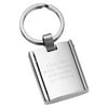 Personalized Silver-Plated Flip Photo Frame Key Ring