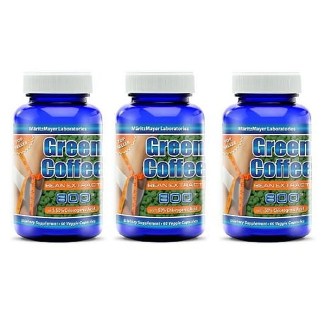 Pure Green Coffee Bean Extract 800 50% Chlorogenic Acid 3 (Best Green Coffee Bean Extract For Weight Loss Reviews)