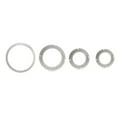 thumbnail image 4 of pitrice Support de Moniteur Rond Rotatif en Alliage d'Aluminium, Plateau Tournant, Table à Roulements en Aluminium, Argent Blanc, 16 Pouces, 4 of 9