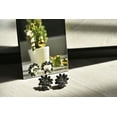 thumbnail image 2 of Dazzling Black Chrysanthemum Crystal Clip On Non Pierce Earrings, 2 of 8