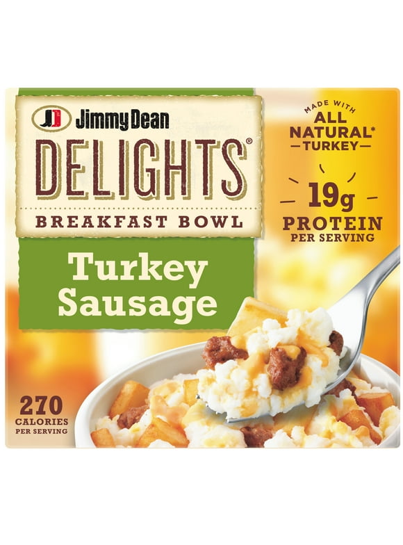 Jimmy Dean Delights Turkey Sausage Breakfast Bowl, 7 oz (Frozen)