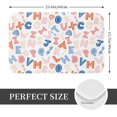 thumbnail image 2 of Non Slip Door Mat, Scandinavian Alphabet Fast Drying Bath Tub Mats, Absorbent Bathroom Rugs Entrance Welcome Mat, Bath MatS for Tub, Floor, Home, Kitchen, Hotel,16x24in, 2 of 7