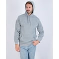 thumbnail image 2 of Real Essentials 3 Pack: Men's Fleece Pullover Hoodie - Long Sleeve Hooded Sweatshirt Pockets (Available in Big & Tall), 2 of 5