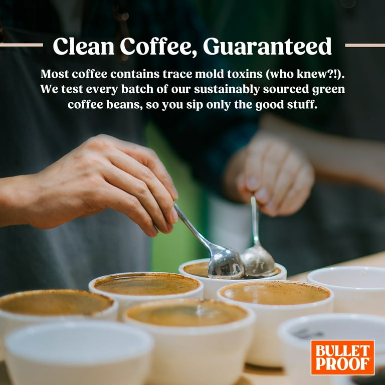 Bulletproof Original Medium Roast Ground Decaf Coffee, 12