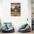 thumbnail image 4 of Wooden Jigsaw Puzzles for Adults - Custom Name and Number on (Chicago) Baseball Player Art Photo - 300 500 1000PCS Puzzles Game Home Wall Decor, 4 of 5