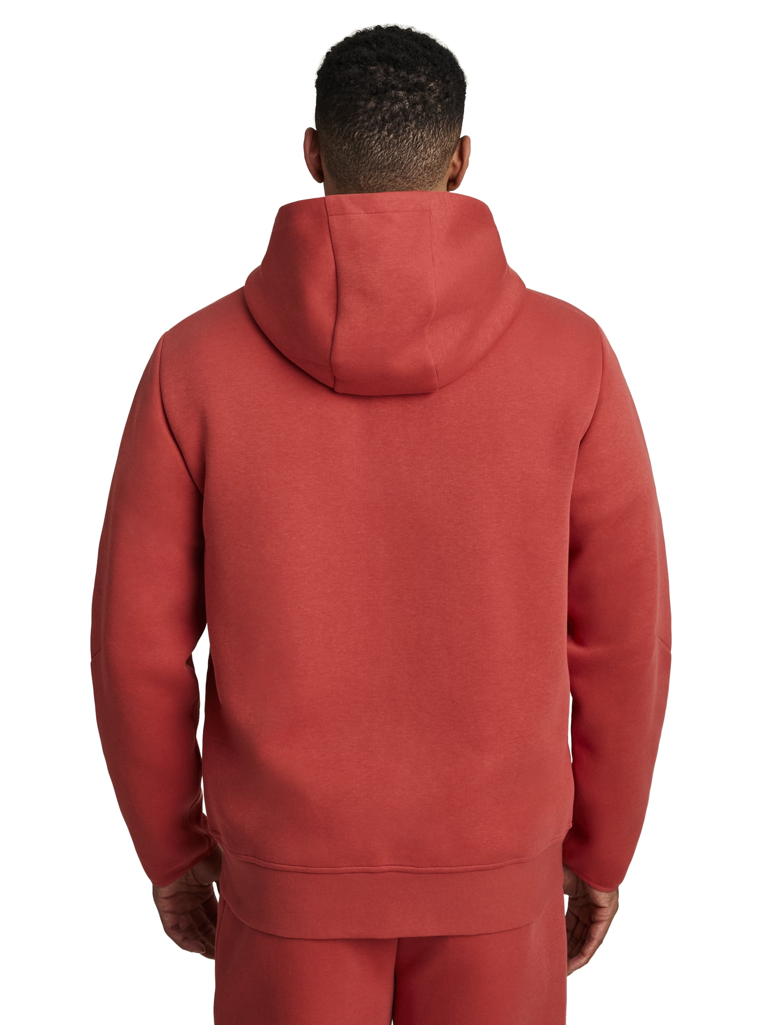 Reebok Men's and Big Men's Momentum Fleece Full Zip Hoodie, Sizes XS-5XL