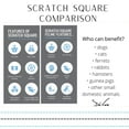thumbnail image 6 of De' Vora Scratch Square Dog & Cat Grooming Toy, XS/Small, 6 of 12