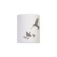 thumbnail image 3 of Luxury Lighting Varien Bay 10" High Ceramic Outdoor, Wall Mount Light, Paintable White Texture Bisque, Electric, 120VAC, LED Bulb Included, 3 of 3