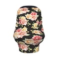 thumbnail image 2 of Haiem Rose Flowers Baby Nursing Cover & Nursing Poncho - Multi Use Cover for Baby Car Seat Canopy, Stroller Cover, 360°Full Privacy Breastfeeding Coverage, 2 of 9
