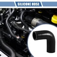 thumbnail image 2 of Unique Bargains 1 Pcs 40mm 1.57" ID 102mm 4.02" Length 90° Black Car Silicone Hose, 2 of 7