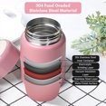 thumbnail image 2 of Amdohai Pot Alimentaire pour Bébé 300 ml en Acier Inoxydable, Isolé sous Vide, Pot Alimentaire pour Enfants pour Aliments Chauds, 2 of 8